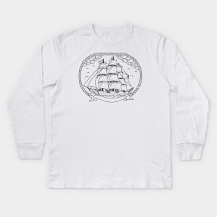 Ship Kids Long Sleeve T-Shirt